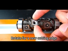 8 pièces d' inserts de coupe de carbure de tungstène pour les outils de tournage de tour à bois