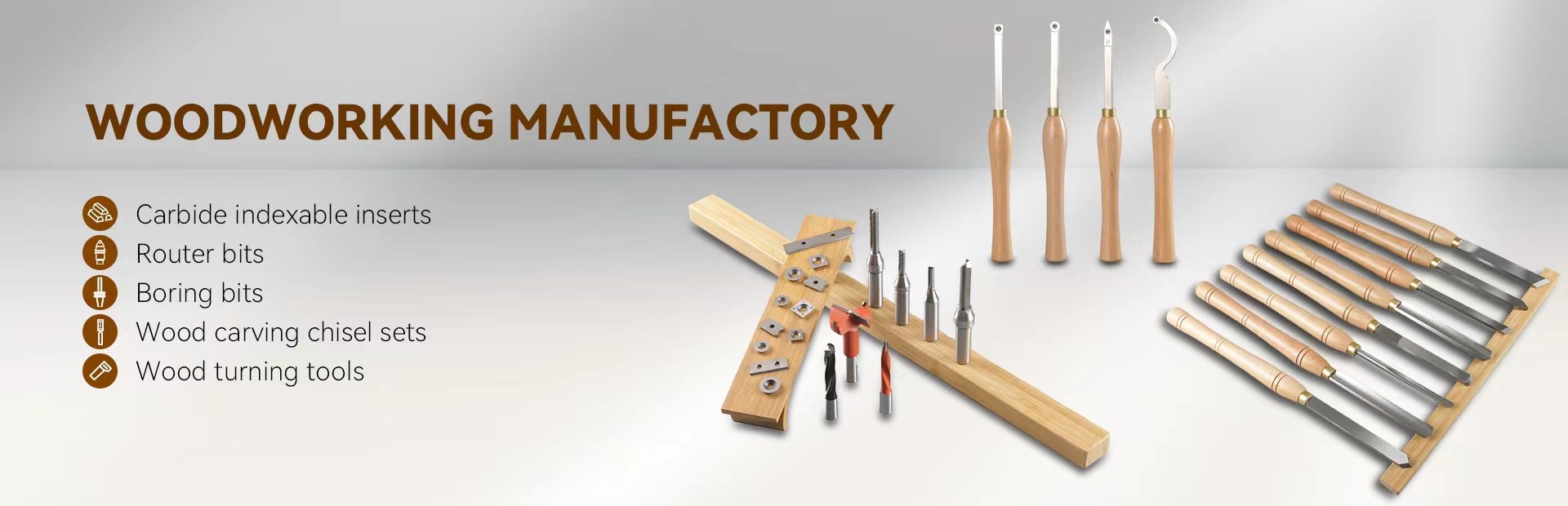 qualité Outils de Woodturning de carbure usine
